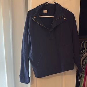 a new day Navy Pullover with Quarter-Zip